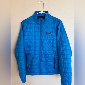 Patagonia Vibrant Blue Quilted Jacket